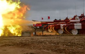 إنسان آلي يشارك في مكافحة حريق في إقليم كراسنويارسك