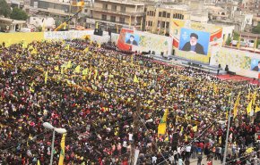 السيد نصر الله يتحدث في مهرجان الإنتصار الكبير
