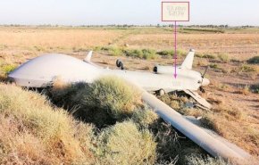 سرنگونی پهپاد جاسوسی آمریکا در شمال غرب بغداد
