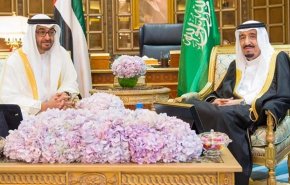 لقاء بين ولي عهد أبو ظبي والملك السعودي


