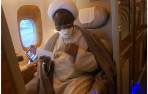 فيديو... لحظة وصول الشيخ الزكزاكي الى الهند