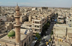 شاهد بالفيديو... أنباء عن سقوط طائرة حربية في إدلب