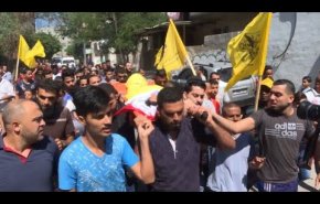 بالفيديو.. تشييع 3 شهداء فلسطينيون جراء قصف إسرائيلي بغزة
