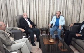 مسؤول الملف الفلسطيني في حزب الله يستقبل وفد حماس
