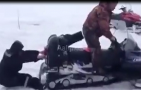 نجا بأعجوبة من الموت المحقق + فيديو