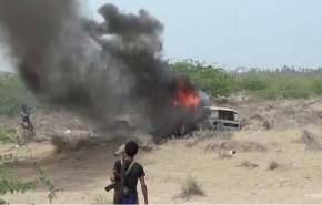 جريمة صادمة ومروعة... احراق مدني يمني على يد قوى العدوان
