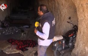 شاهد.. 'بلدات تحت الارض' انشأها المسلحون في ريف حماة