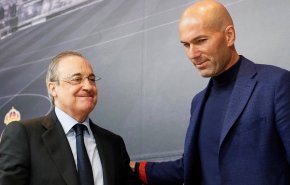 تصريحات زيدان الجديدة عن رئيس النادي فلورنتينو بيريز!
