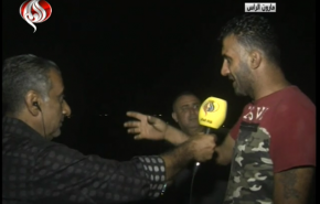 بالفيديو.. كاميرا العالم رصدت الاجواء قرب اراضي فلسطين المحتلة 