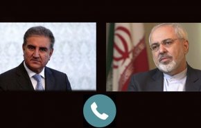 ظريف يناقش هاتفيا مع نظيره الباكستاني الاوضاع في كشمير