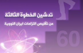 تدشين الخطوة الثالثة من تقليص الالتزامات النووية 