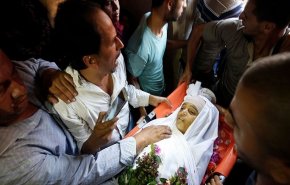 بالفيديو.. غزة تشيع جثماني الشهيدين على الأشقر وخالد الربعي