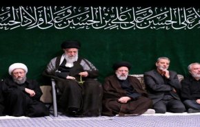 اقامة الليلة الثالثة لمجالس العزاء بحضور قائد الثورة