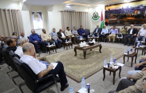 حماس تلتقي بالفصائل الفلسطينية والوفد المصري بغزة