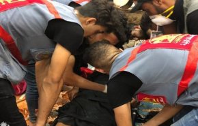 استشهاد زائر ايراني في حادثة التدافع في كربلاء