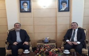 وزير الداخلية الايراني يصل الى بيشكك