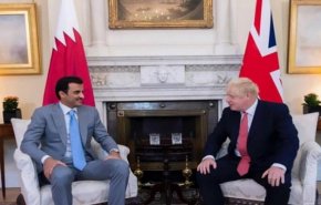 تميم وجونسون يدعوان لخفض التوتر بالمنطقة بعد هجوم ارامكو