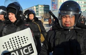 توقيف العشرات خلال تظاهرة في كازاخستان