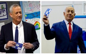 شاهد بالفيديو... تنافس على كسب أصوات الكنيست بين نتنياهو وغانتس