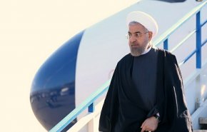 روحاني يصل أرمينيا