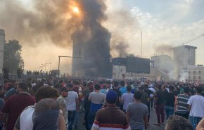 الدفاع المدني العراقي يسيطر على جميع الحرائق بساحة التحرير

