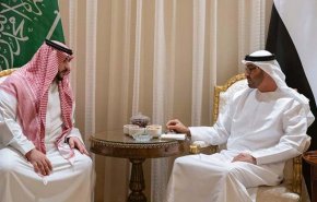 محمد بن زايد وخالد بن سلمان يبحثان التعاون العسكري