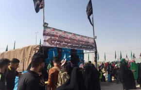 بالفيديو/ المواكب الايرانية تقدم الخدمات والرعاية لزوار الأربعين
