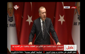أول تعليق لاردوغان بعد الاعتداء التركي على شمال سوريا 