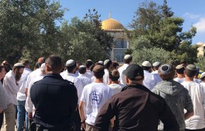 مئات المستوطنين يقتحمون المسجد الأقصى صباح اليوم