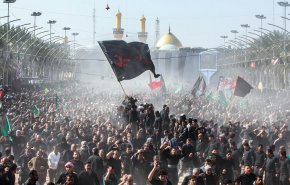 عشاق الحسين(ع) يواصلون توجهم نحو كربلاء المقدسة +فيديو 