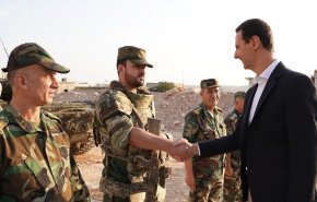 شاهد.. الرئيس الأسد والنمر على خط النار في إدلب