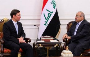 بالتفاصيل.. عبد المهدي ووزير الدفاع الأمريكي يناقشان الوضع السوري