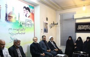 لاريجاني يؤكد تآلف قلوب الشعبين الايراني والعراقي