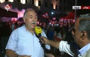 كارلوس عبدالله: نلتزم بما قاله السيد نصرالله بمشروعية المطالب+فيديو