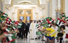 الرئيس البرازيلي يصل الى الامارات