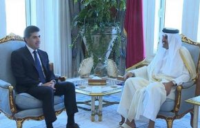 أمير قطر يلتقي رئيس كردستان العراق.. هذا ما بحثاه
