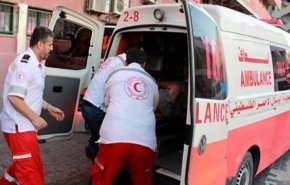 الطواقم الطبية الفلسطينية  تتظاهر في رام الله دعما للاسرى+ فيديو 