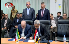 ربط شبكة الطاقة الكهربائية بين ايران والعراق