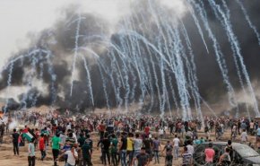 96 إصابة بقمع الاحتلال متظاهري جمعة ‘يسقط وعد بلفور’
