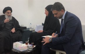 بماذا خرجت الممثلة الاممية من المرجع السيستاني؟