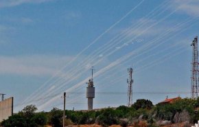 لحظة وصول صواريخ المـقاومـة قرب القدس المحتلة