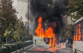 استشهاد ثلاثة تعبويين  على يد عناصر الشغب في طهران  