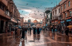 شاهد: هدوء في النجف ولقطات جميلة لمرقد الامام علي (ع)