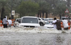 بالفيديو.. فقدان شخصين في سيل وادي قنونا بالسعودية