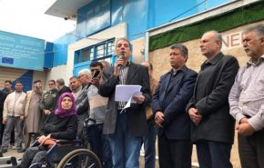اعتصام فلسطيني في عين الحلوة يطالب 'الاونروا' بإعلان 