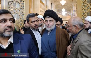 شاهد... مقتدى الصدر في ايران