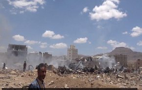 شاهد.. مجرزة جديدة تستهدف سوقاً شمالي اليمن
