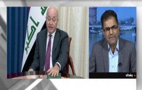 برهم صالح يرمي الكرة في ملعب البرلمان العراقي+فيديو