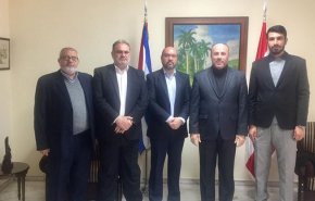 وفد لحماس في لبنان لزيارة السفير الكوبي
