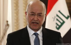 الرئيس العراقي يعلق على الإعتداء الامريكي

